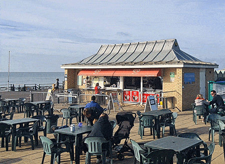 Hove Lawns Cafe –  An Oasis on Brighton Beach – 2023