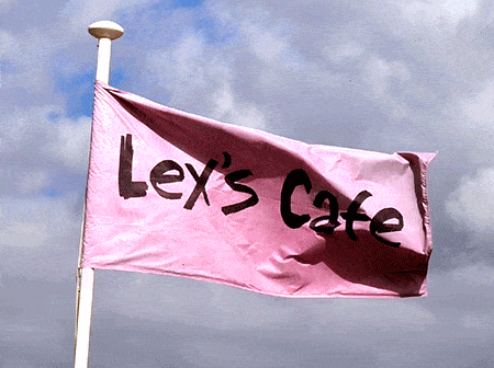Lex’s Cafe on the Hove End of Brighton Beach